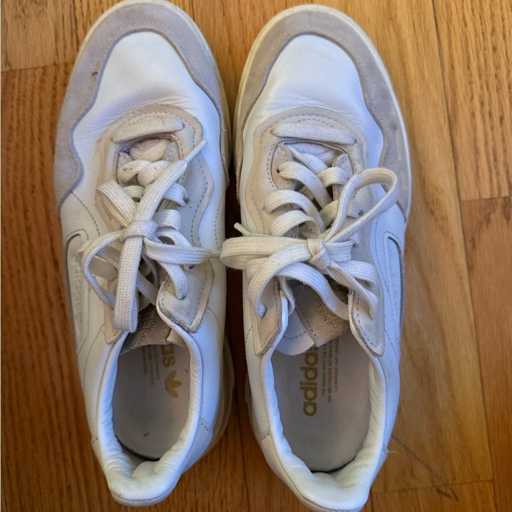 Adidas leather sneakers